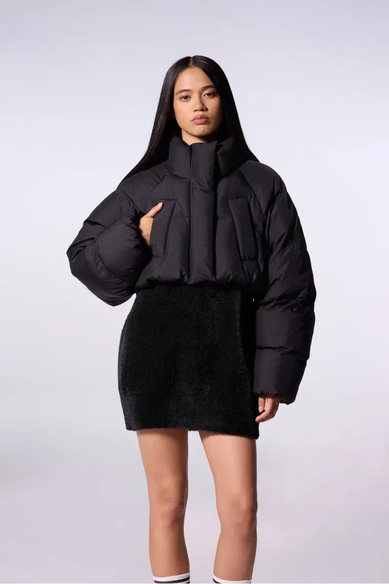 Doudoune femme courte nylon Albane