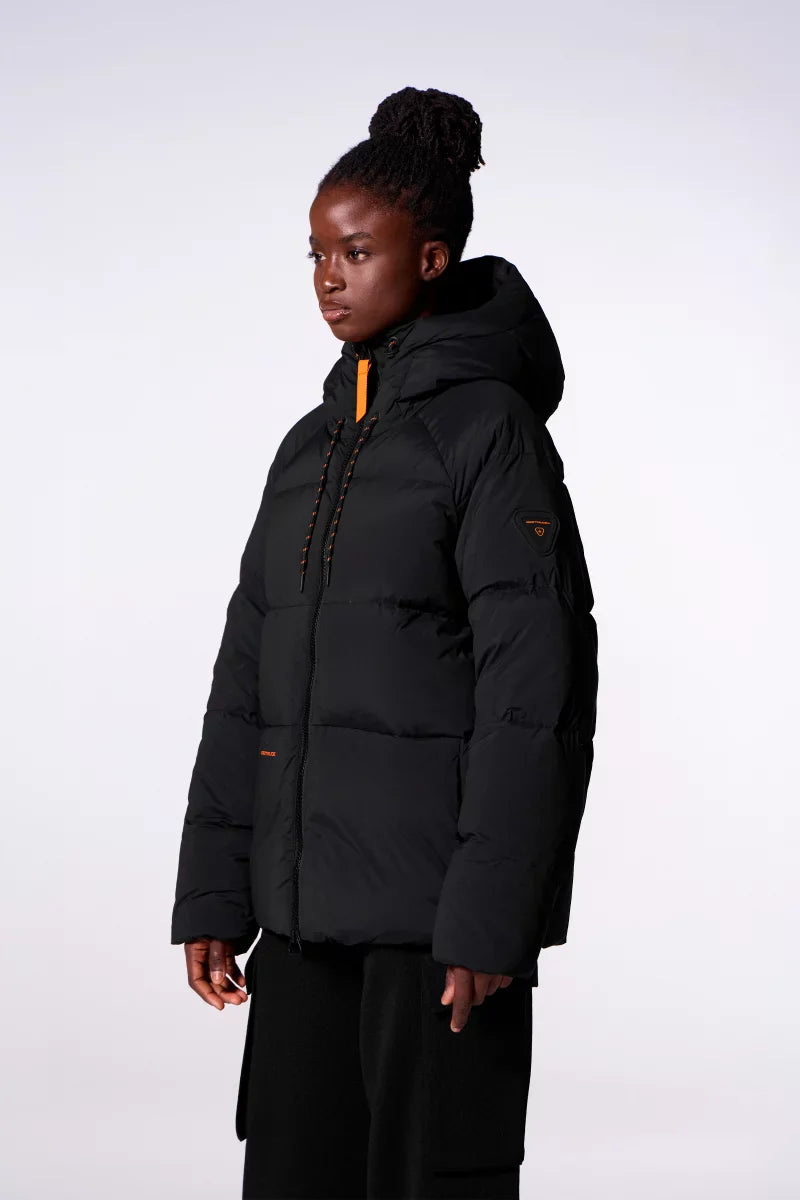 Doudoune mixte oversize à capuche Azael