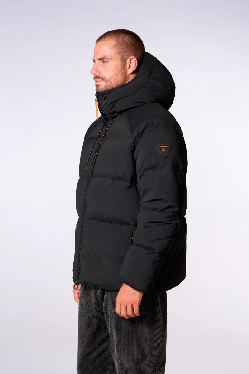 Doudoune mixte oversize à capuche Azael