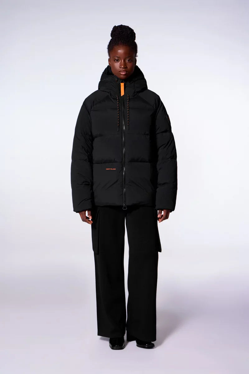 Doudoune mixte oversize à capuche Azael