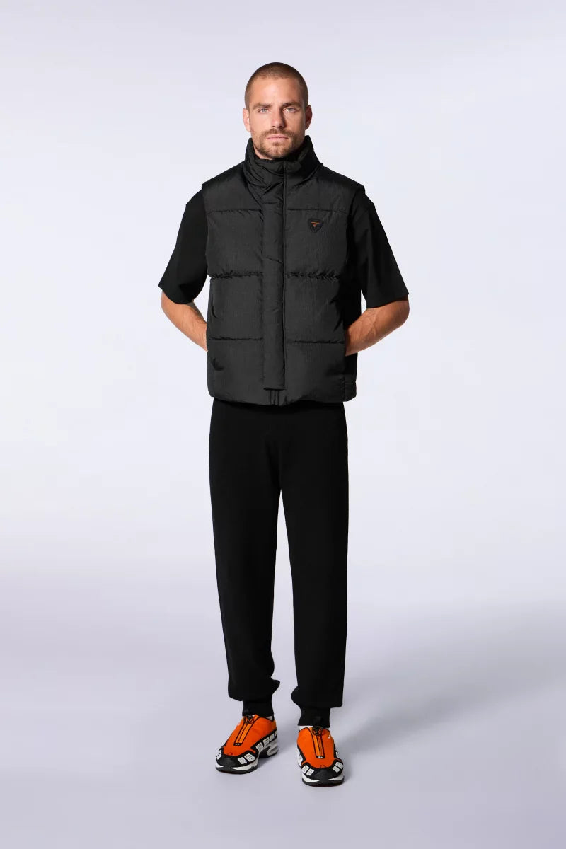 Doudoune mixte sans manches en nylon Cesario-R