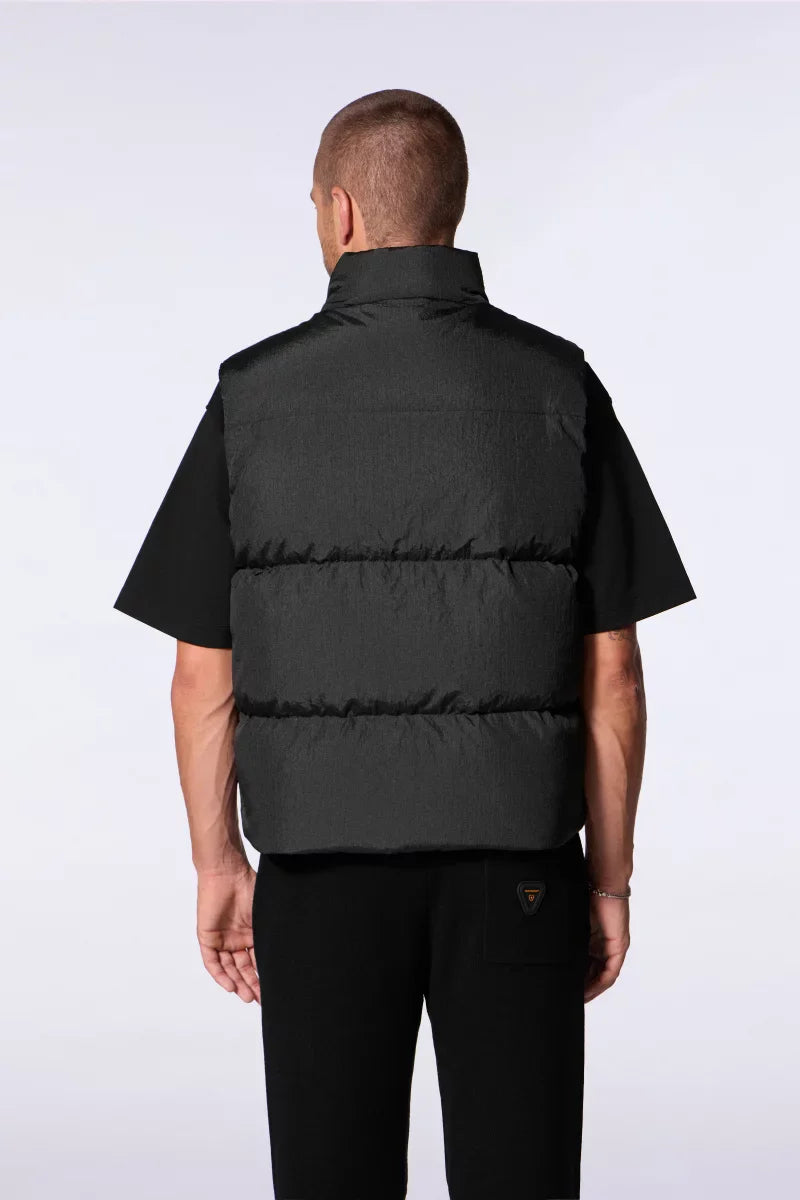 Doudoune mixte sans manches en nylon Cesario-R