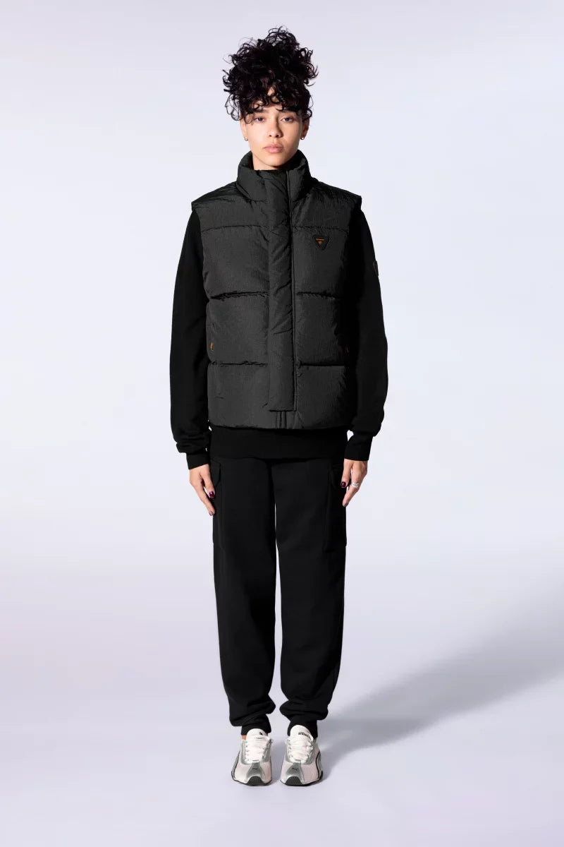 Doudoune mixte sans manches en nylon Cesario-R