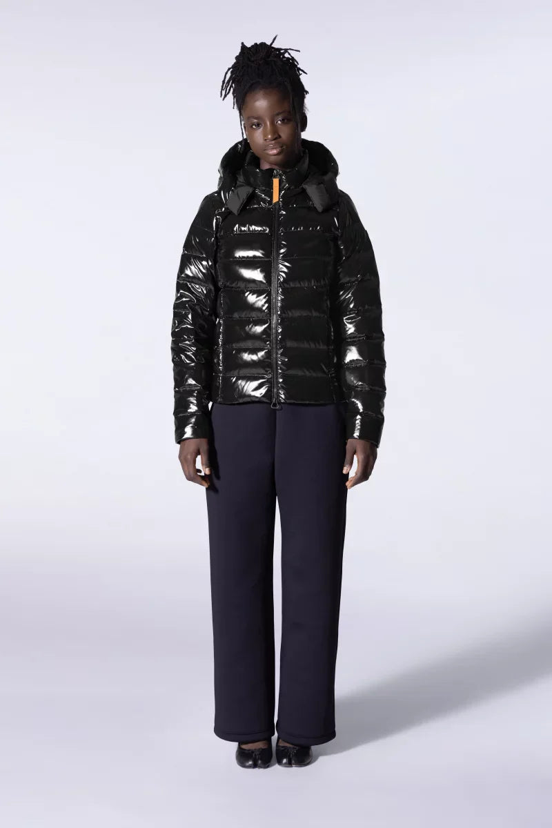 Doudoune courte ajustée matelassée France Bright