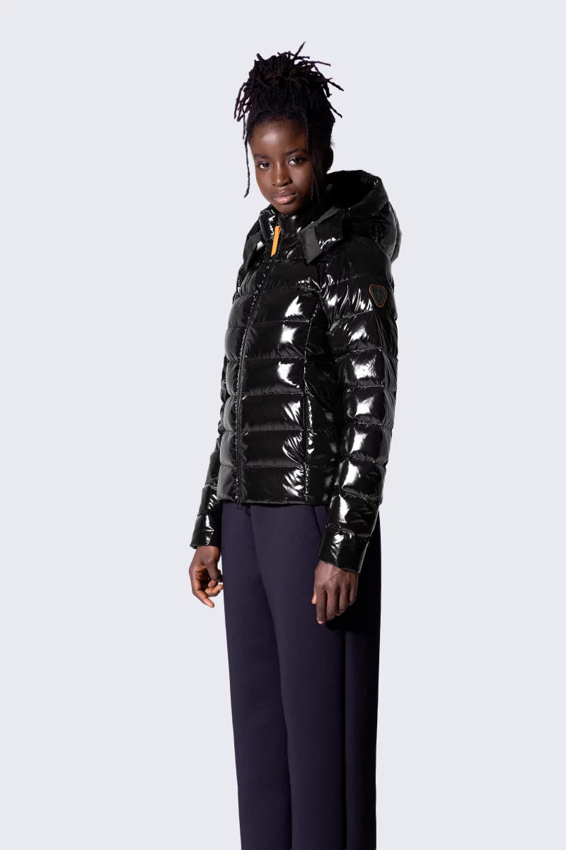 Doudoune courte ajustée matelassée France Bright