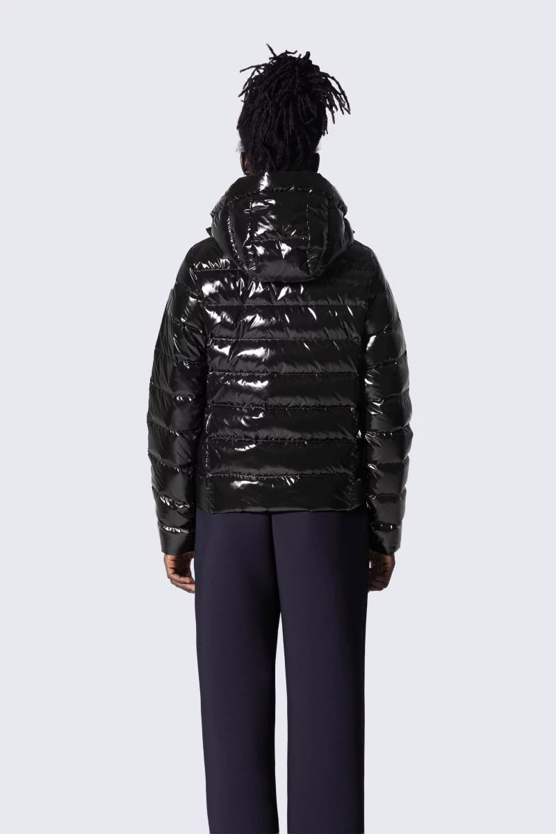 Doudoune courte ajustée matelassée France Bright