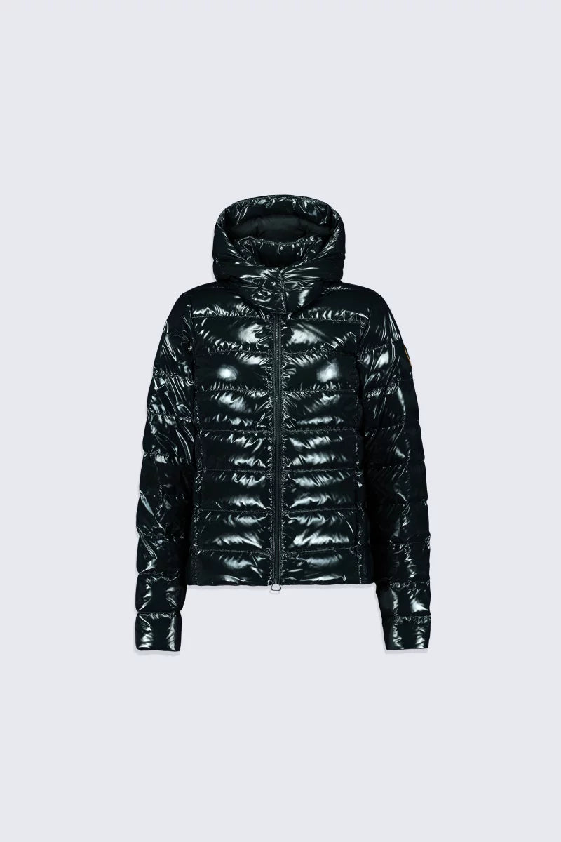 Doudoune courte ajustée matelassée France Bright