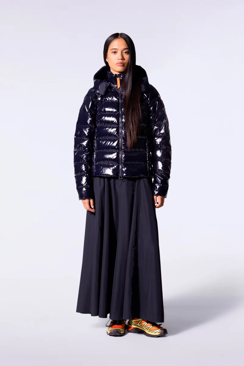 Doudoune courte ajustée matelassée France Bright