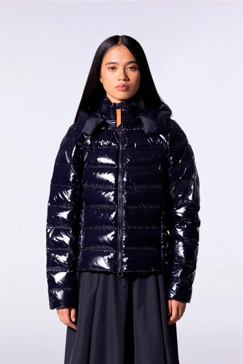 Doudoune courte ajustée matelassée France Bright