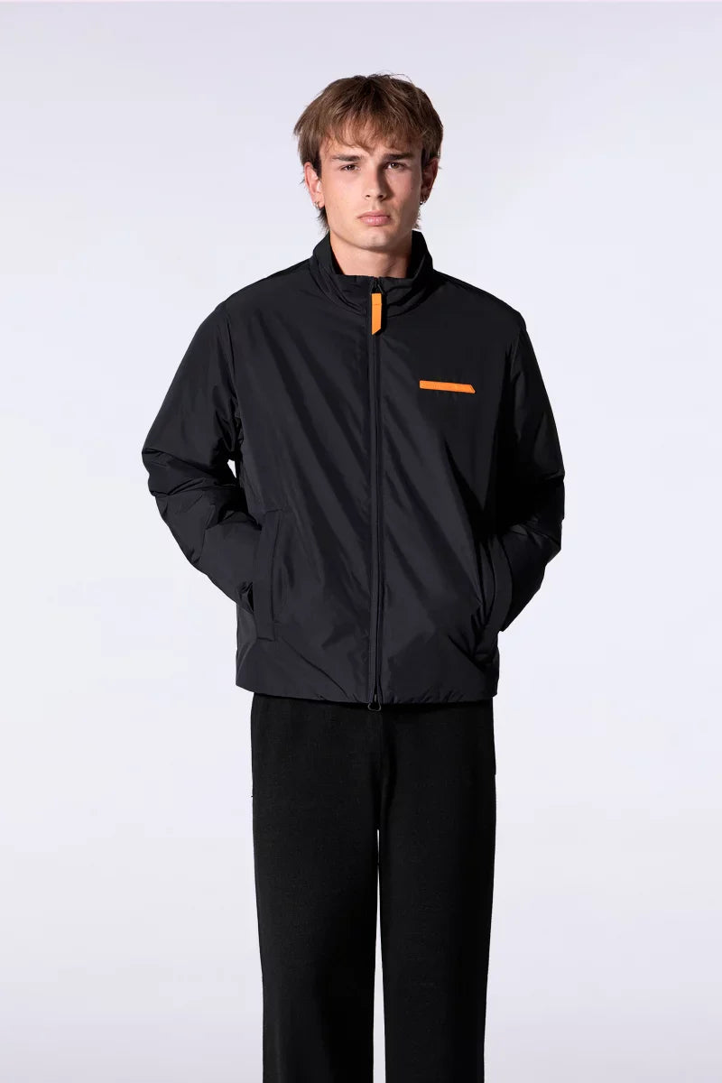 Veste coupe droite avec col montant Jack