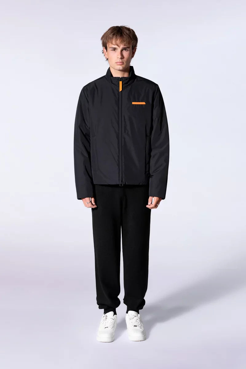 Veste coupe droite avec col montant Jack