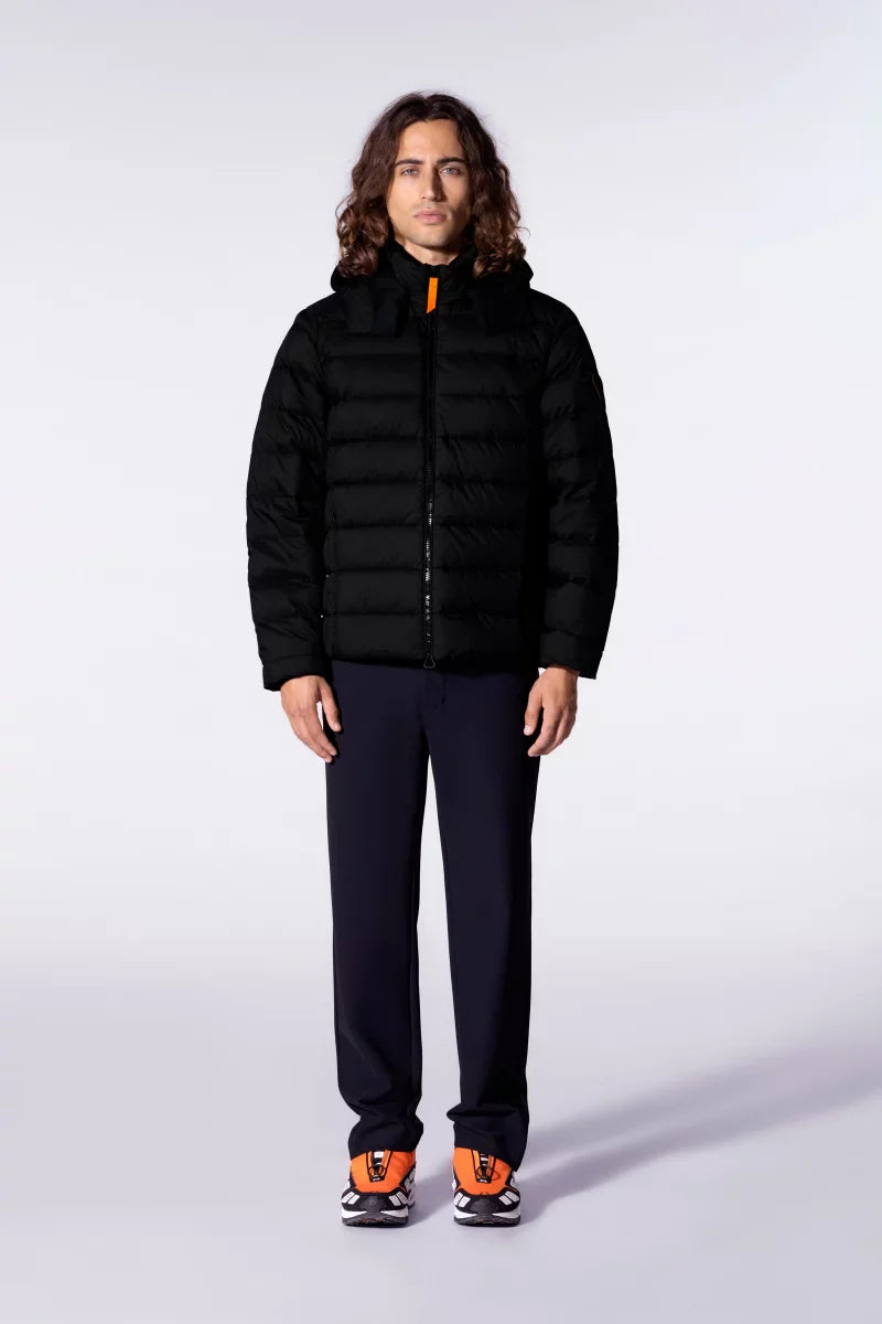 Doudoune courte matelassée à capuche Jacky