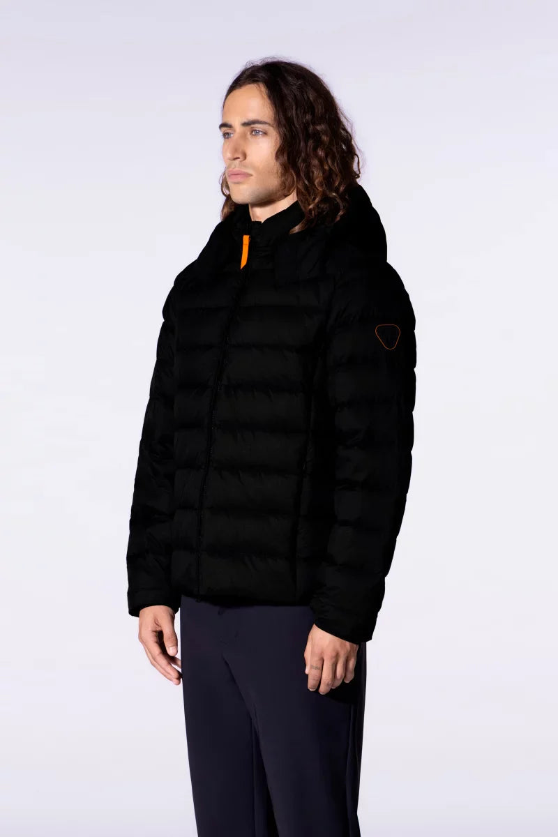 Doudoune courte matelassée à capuche Jacky