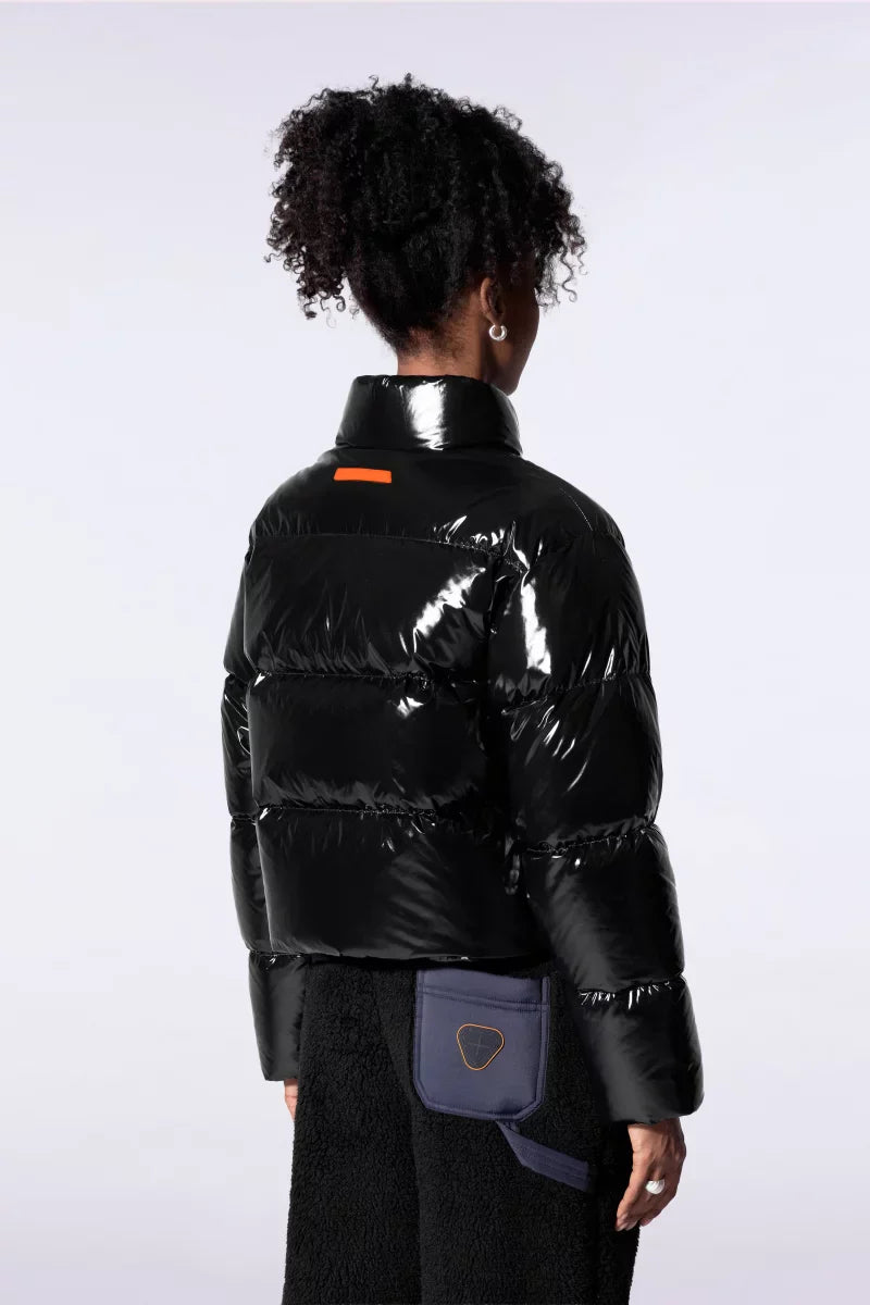 Doudoune courte effet glossy Kate Bright