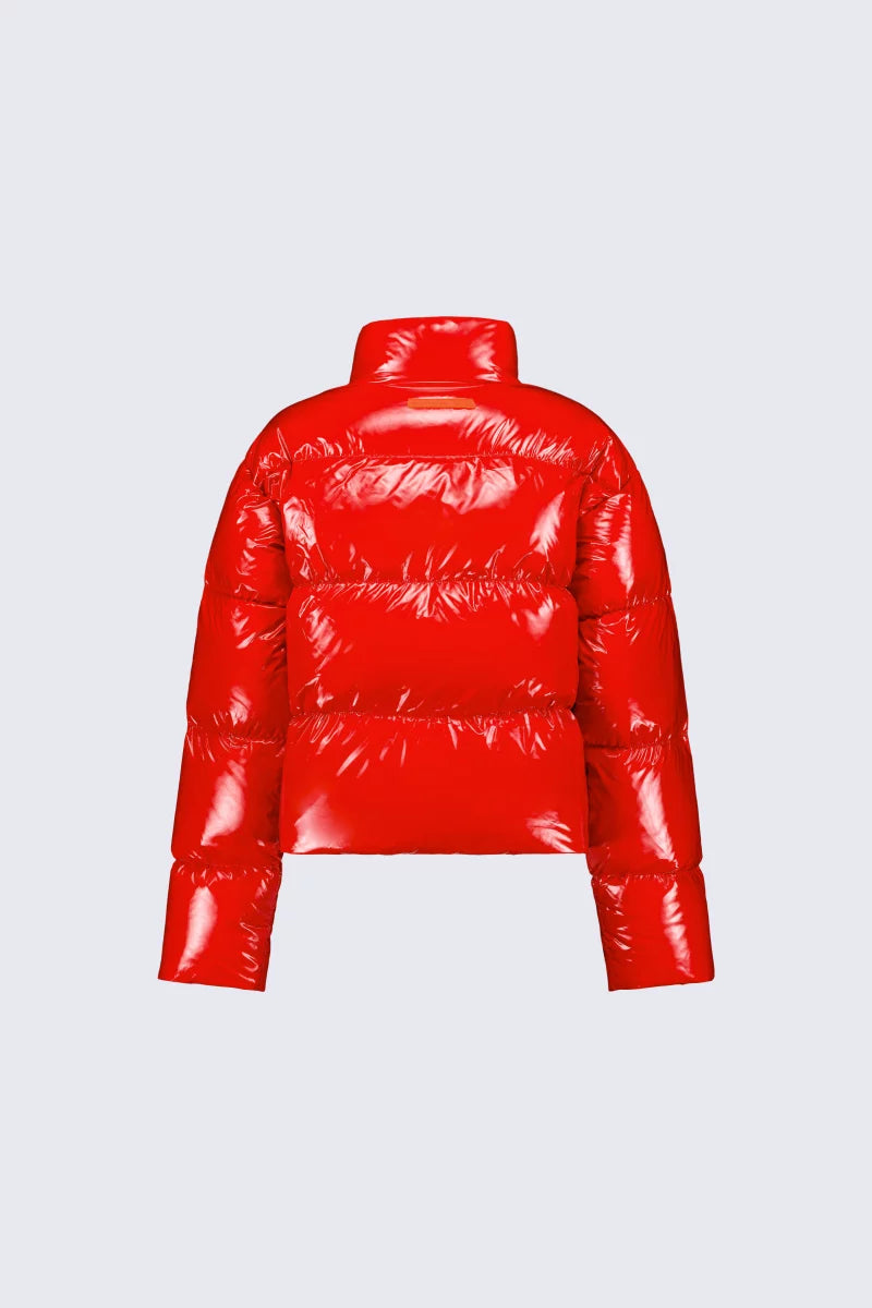 Doudoune courte effet glossy Kate Bright