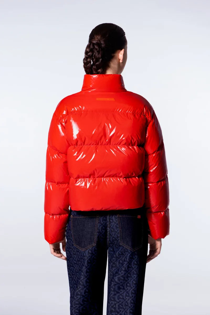 Doudoune courte effet glossy Kate Bright