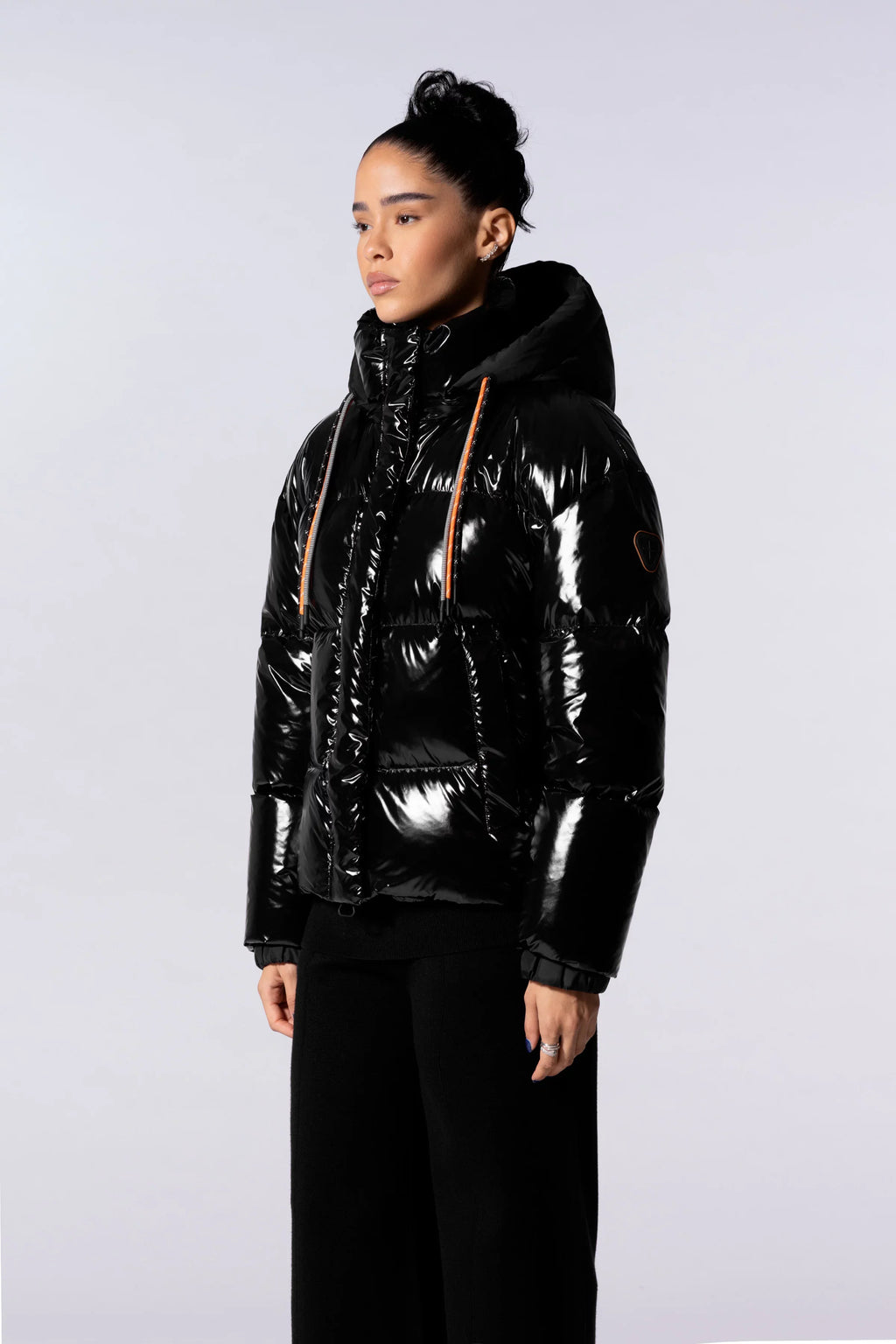 Doudoune courte brillante Lili Bright