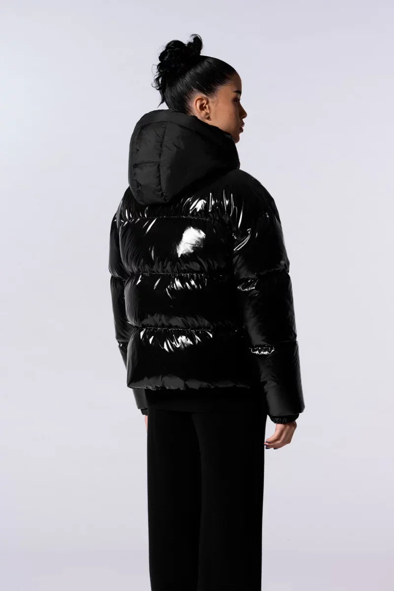 Doudoune courte brillante Lili Bright