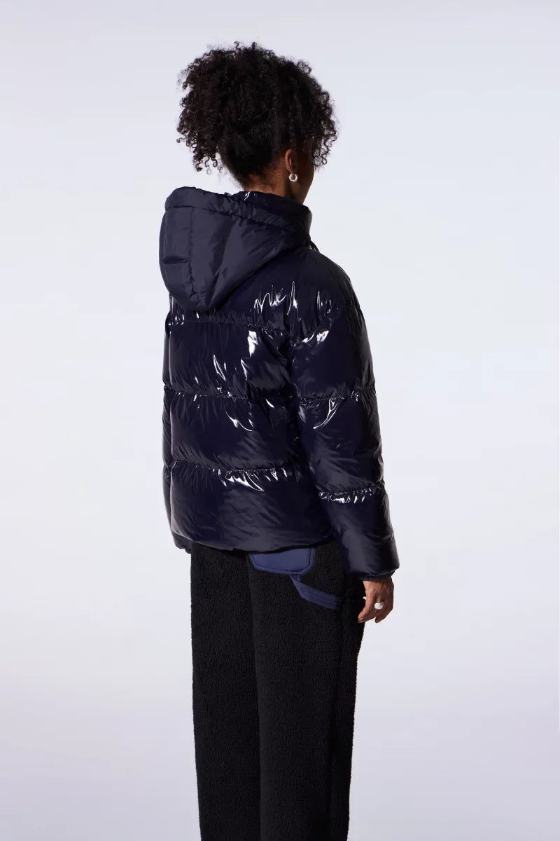 Doudoune courte brillante Lili Bright