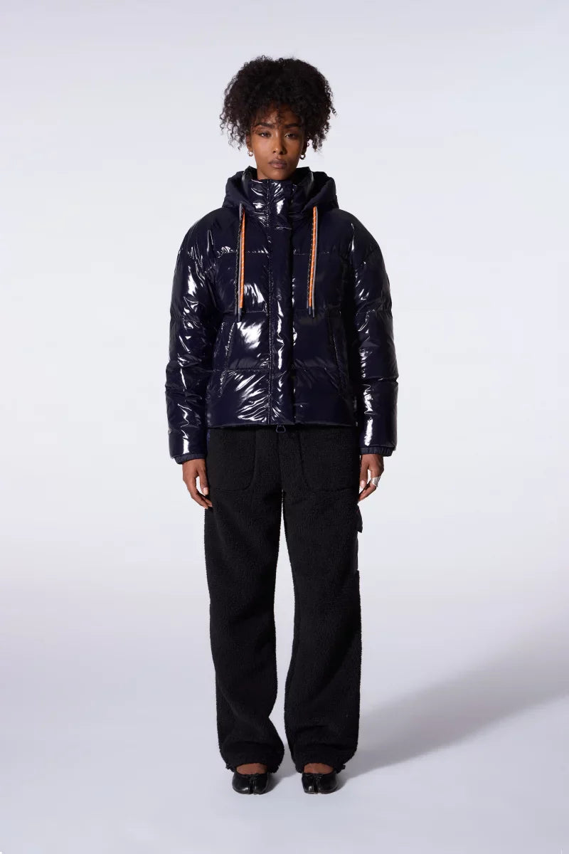 Doudoune courte brillante Lili Bright