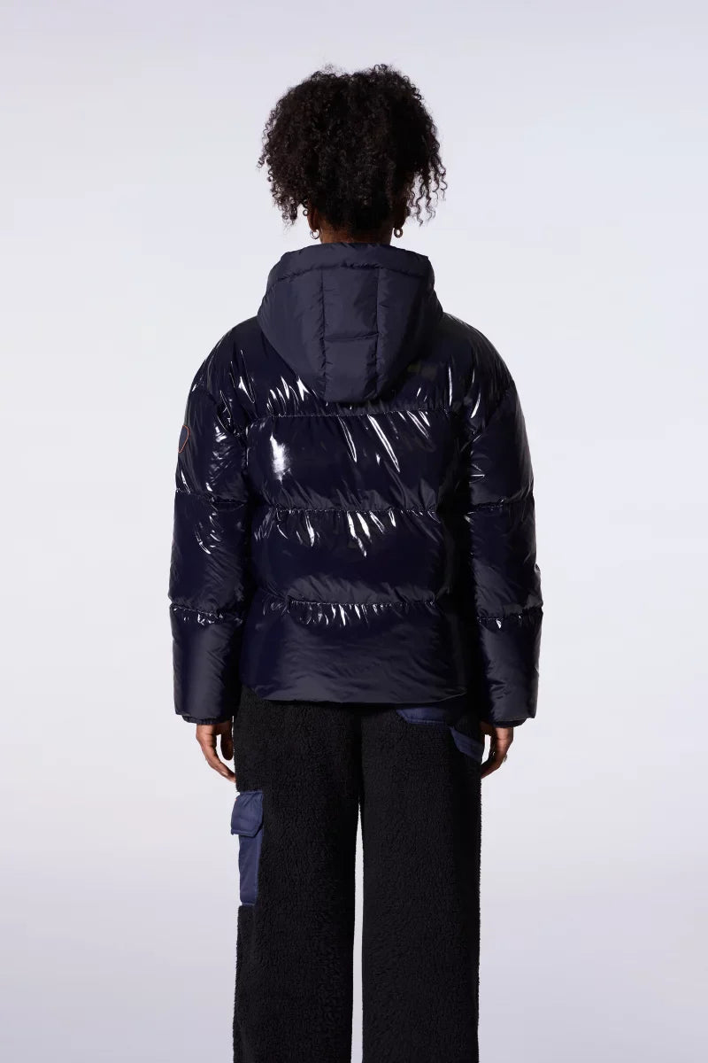 Doudoune courte brillante Lili Bright