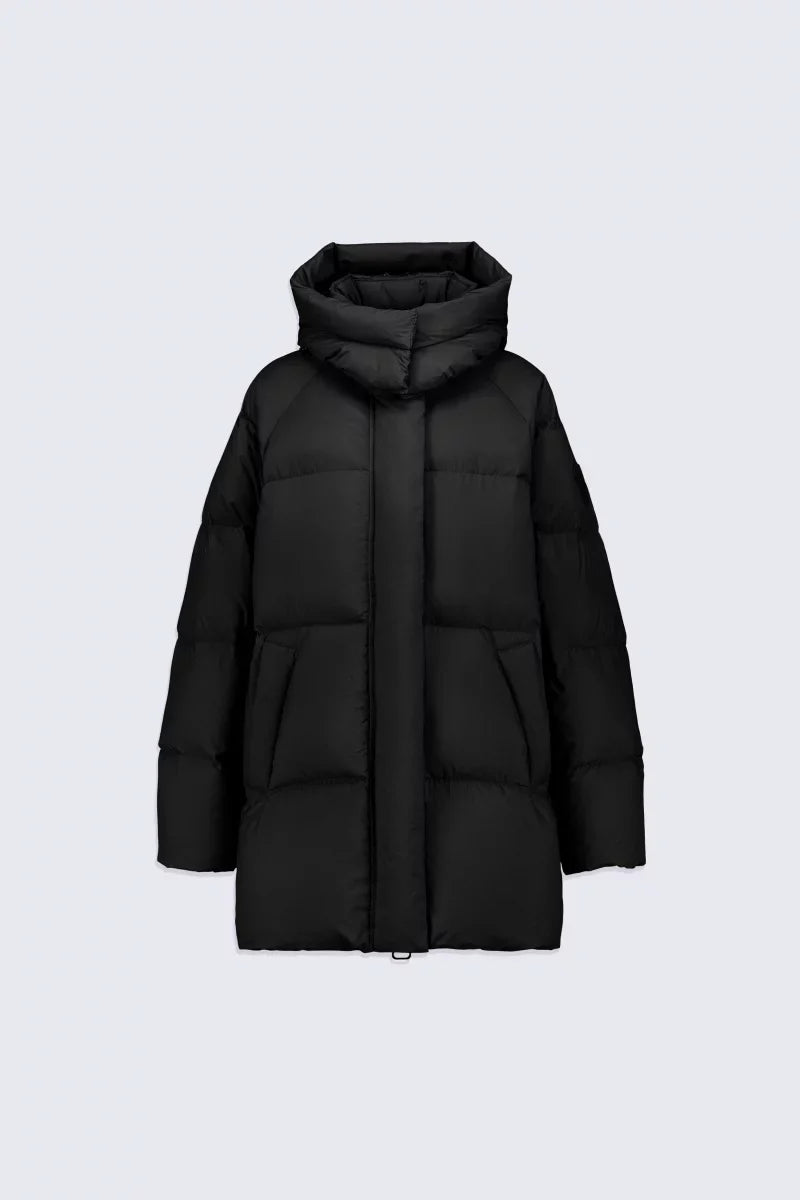 Doudoune mi-longue oversize avec capuche amovible Pame